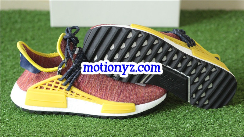 Adidas X PW Pharrell Williams NMD HU Race Bold Yellow